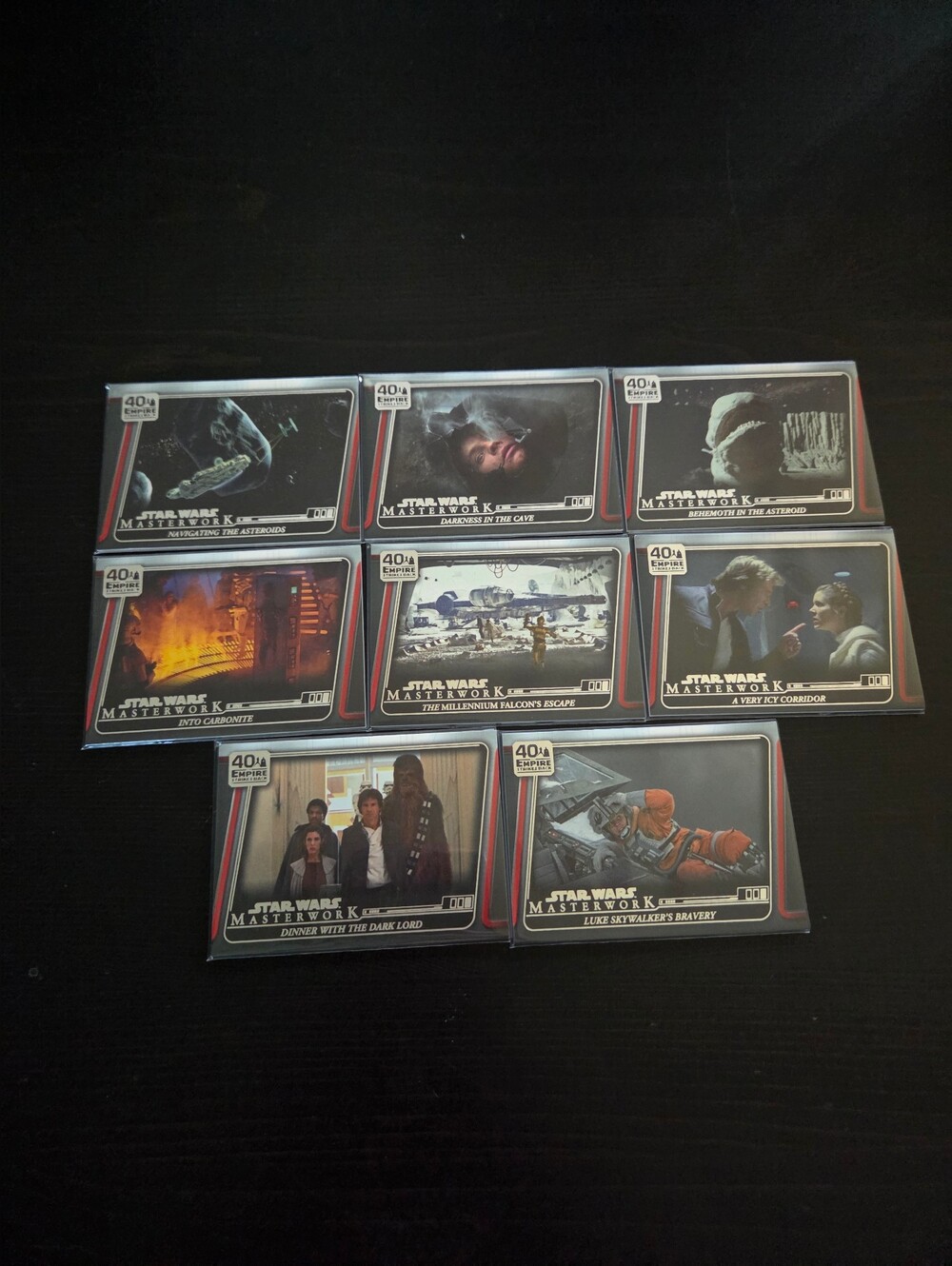 2020 Topps Masterworks 40th Anniversary of The Empire Strikes Back Trading Cards